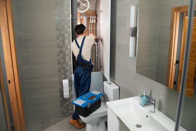 mysite-name plumbers at work